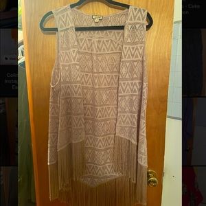 Fringe vest